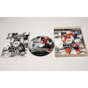 NHL 13 (Sony PlayStation 3, 2012) Nation Hockey League With Documents